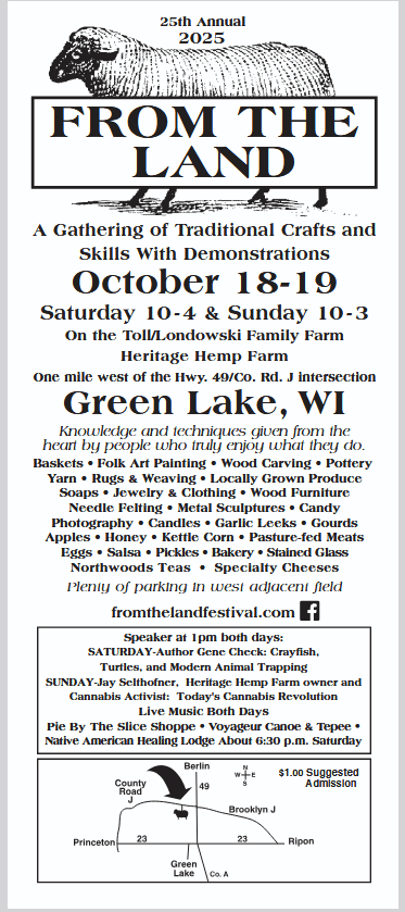 2025 From The Land Flyer