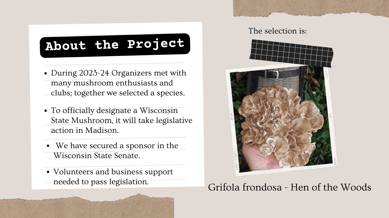 Wisconsin State Mushroom Project