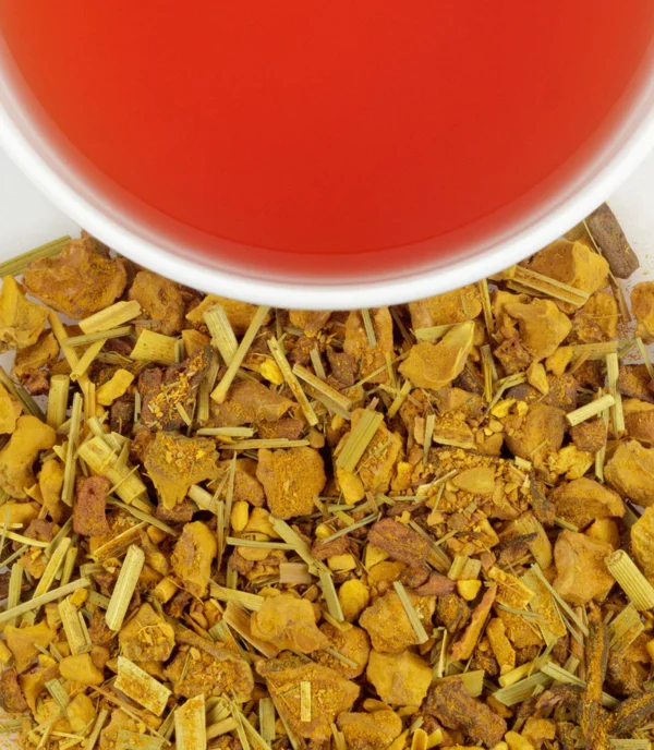 turmeric ginger tea – calm – 9 mg cbd