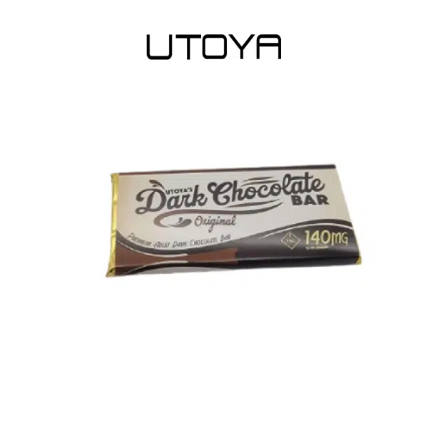 utoya delta 9 dark chocolate bar 140mg
