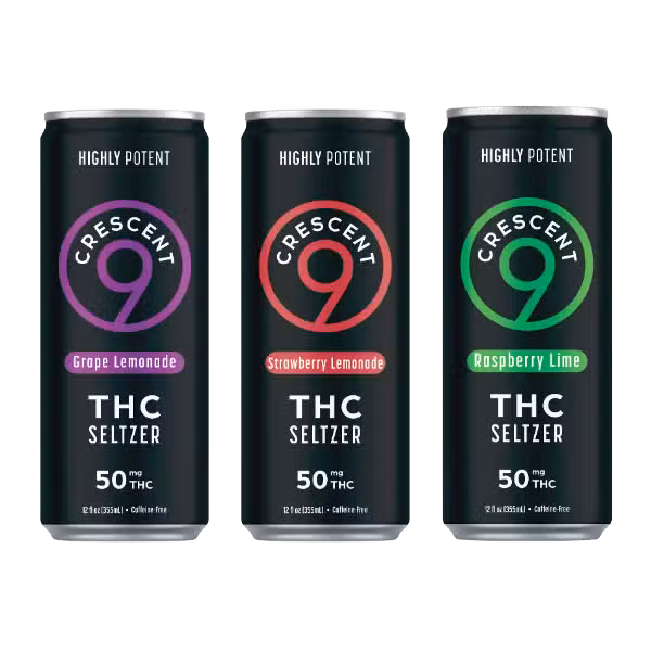 crescent 9 50 mg thc drinks variety pack