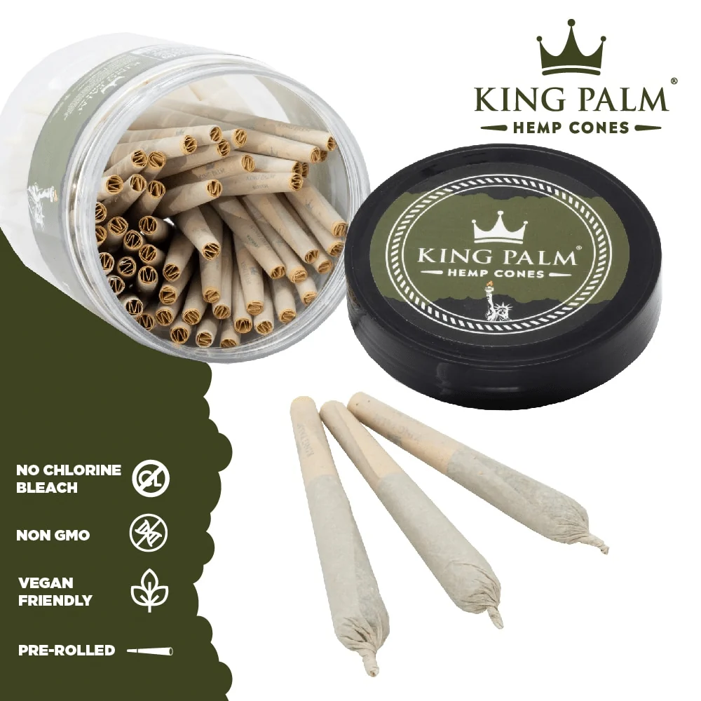 hemp cones by king palm