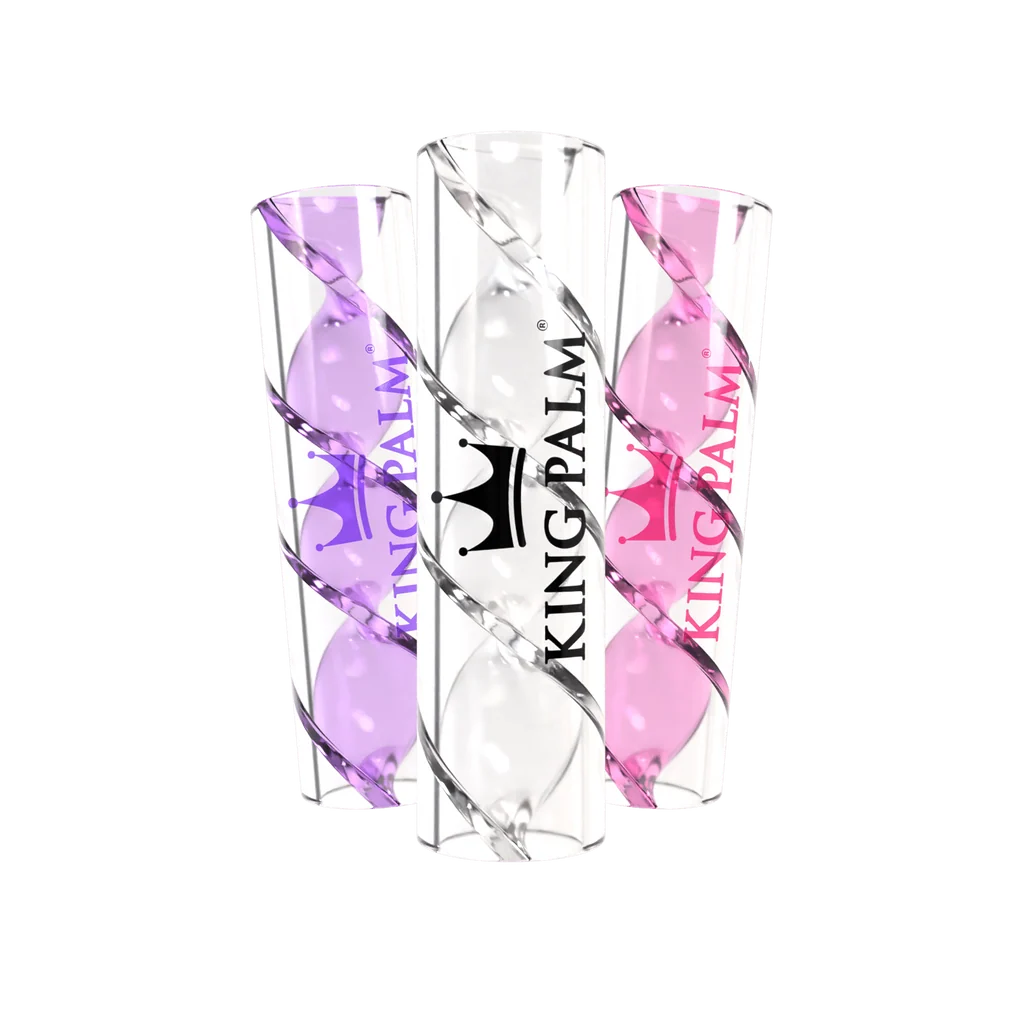 spiral glass tips