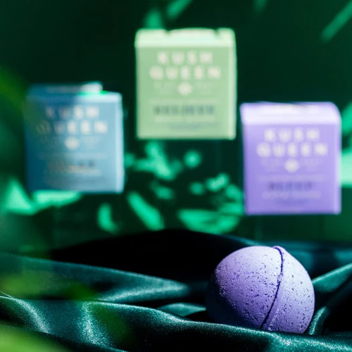 2:1 thc & cbd bath bomb bundle by kush queen