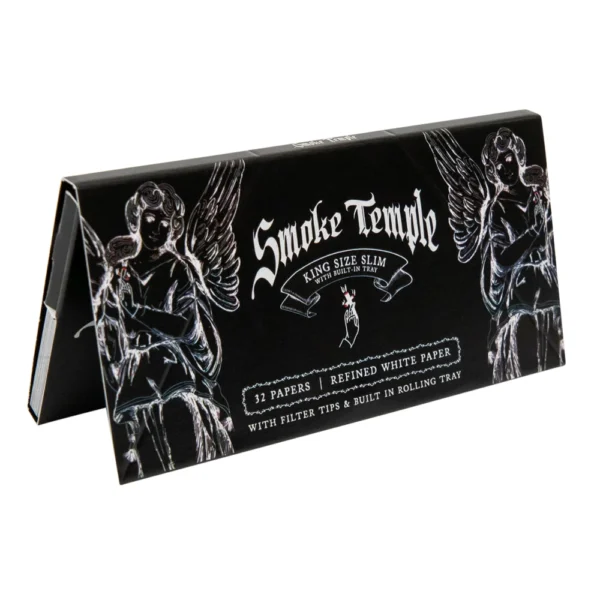 smoke temple king size white rolling papers